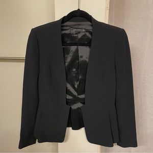 ZARA Woman Peplum Blazer, Black